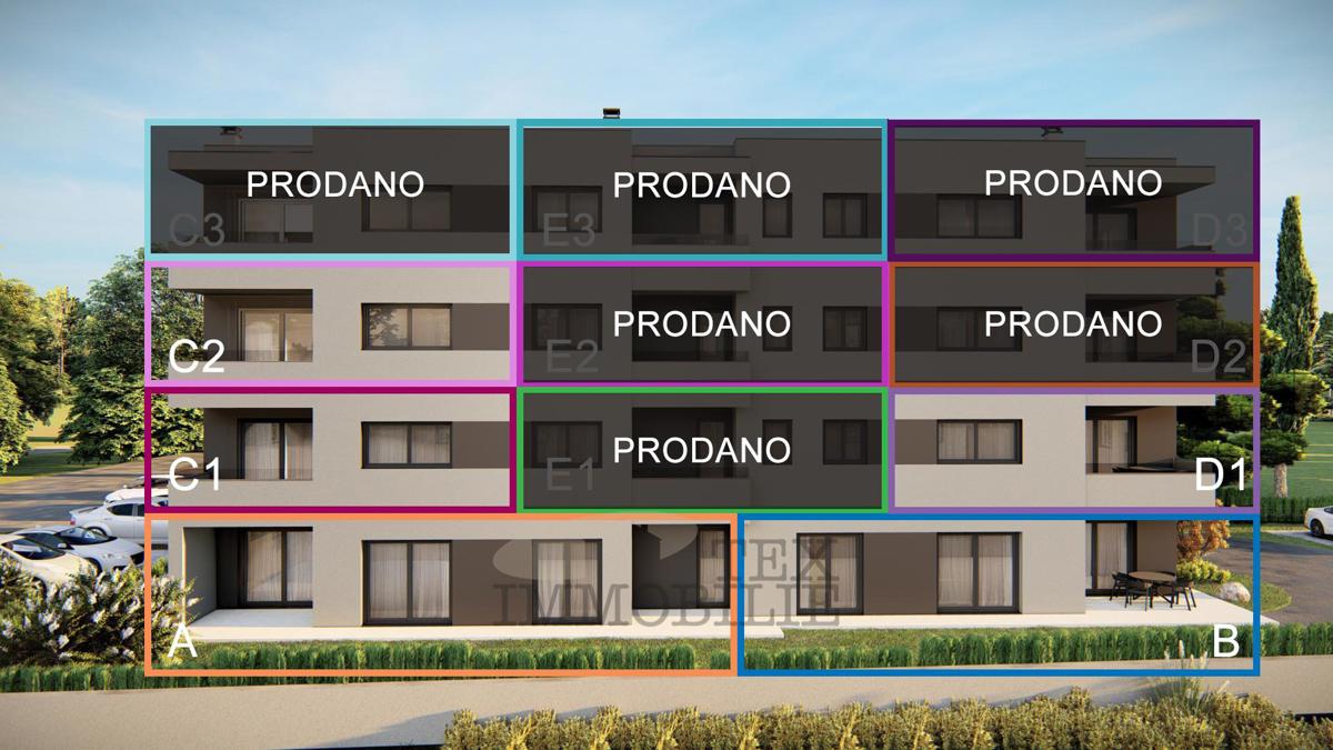 Tar - nova stanovanja v izgradnji - stanovanje C - 65,71m2