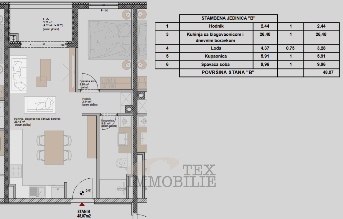 Prodaja stanovanja v kakovostni novogradnji