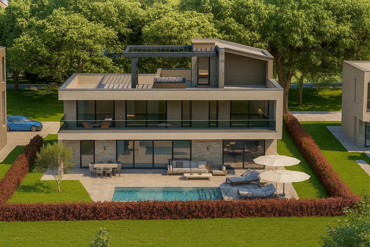 Nova luksuzna vila v bližini Poreča 