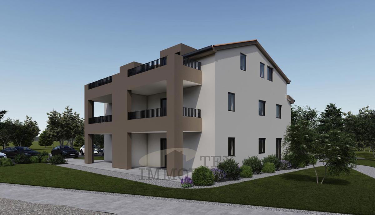  Okolica Poreča, novi apartmaji v gradnji - STANOVANJE E