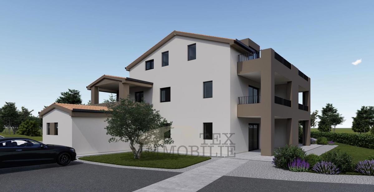  Okolica Poreča, novi apartmaji v gradnji - STANOVANJE E