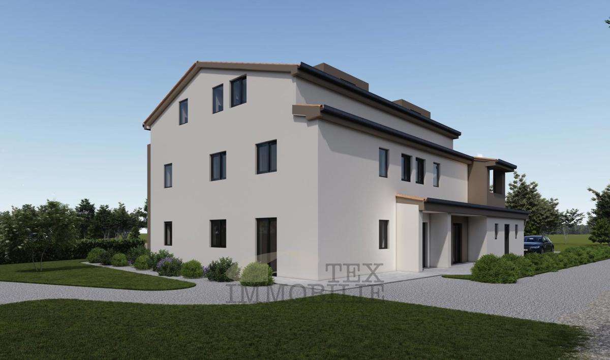  Okolica Poreča, novi apartmaji v gradnji - STANOVANJE E