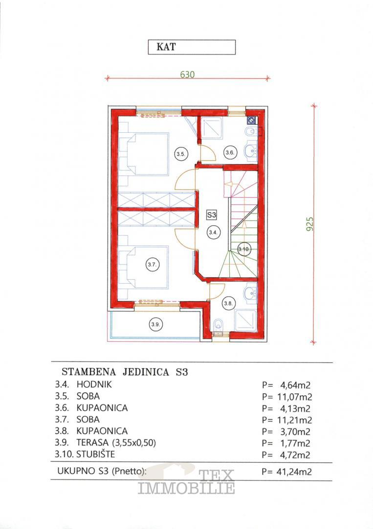 Zazidljivo zemljišče nedaleč od Poreča, 1045 m²