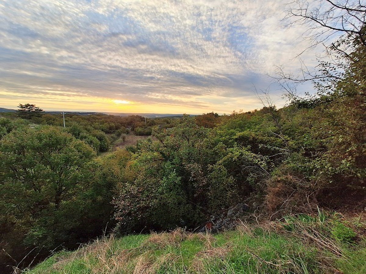 Istra, Ripenda Kras – 4 km od Rabca, prodaja se kmetijsko zemljišče s površino 8.480 m²