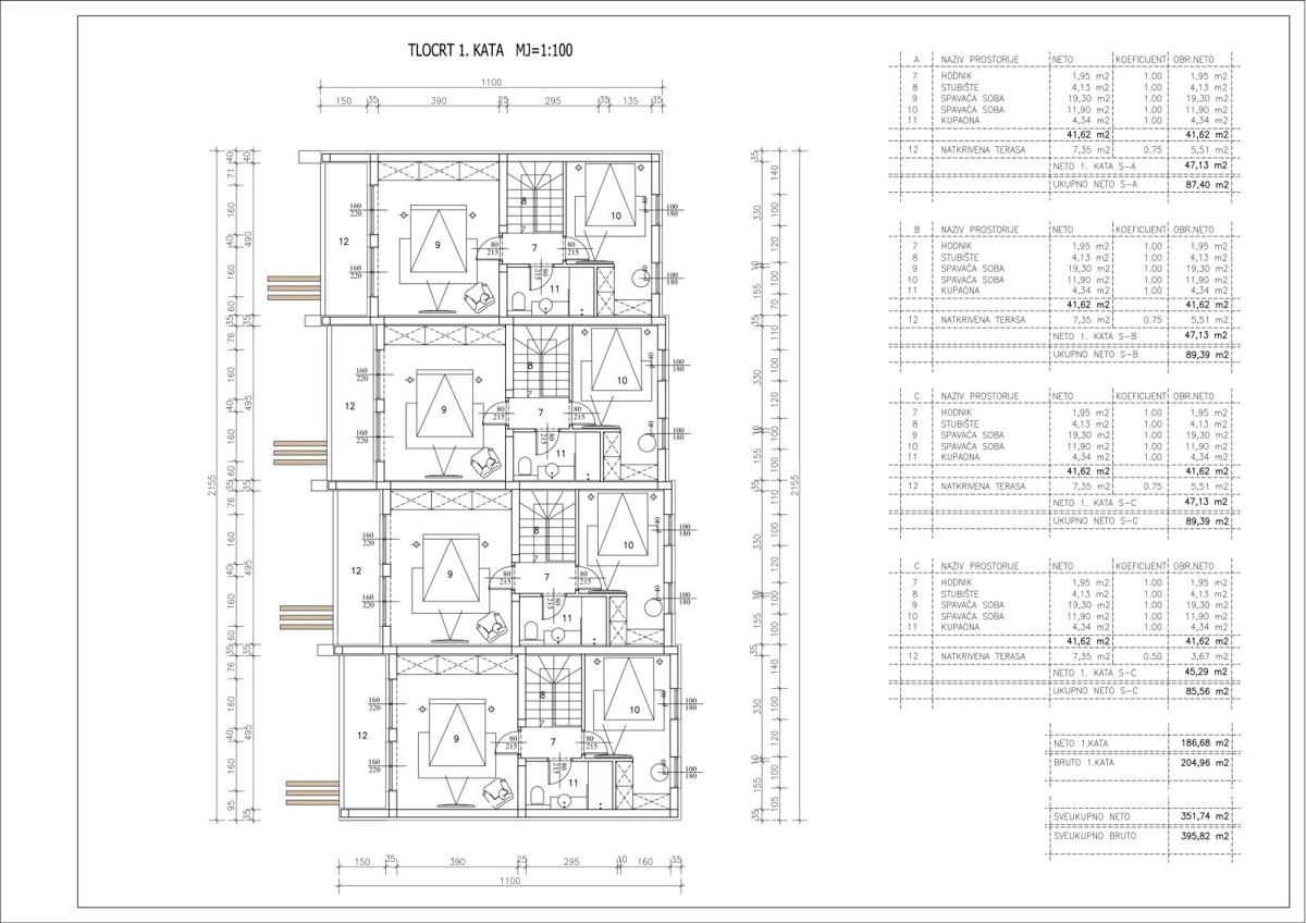 Gradbeno zemljišče le 400 m od morja v Lovrečici