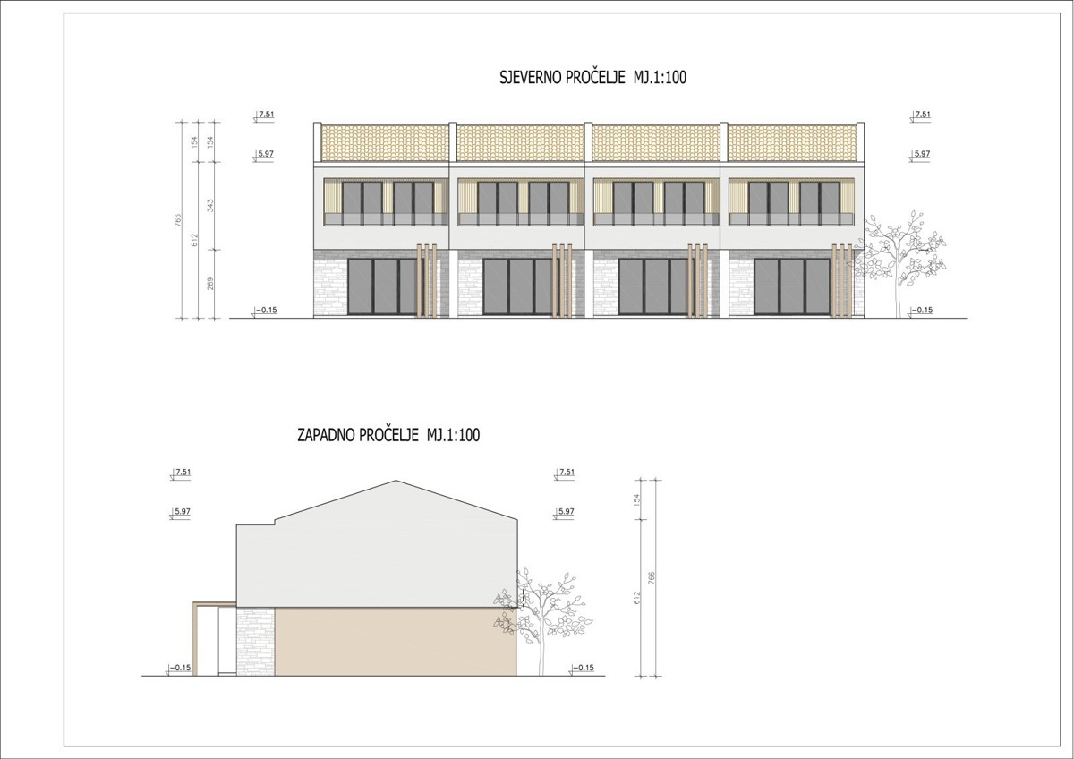 Gradbeno zemljišče le 400 m od morja v Lovrečici