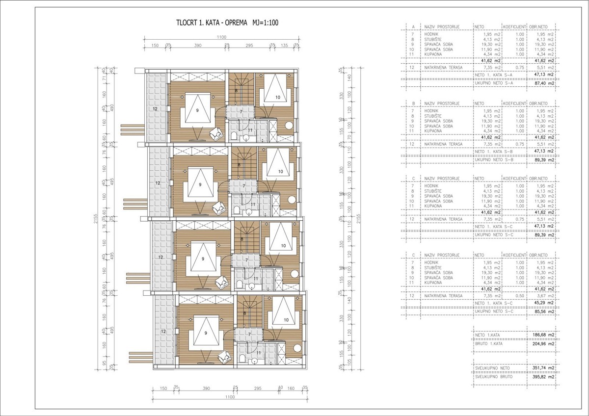 Gradbeno zemljišče le 400 m od morja v Lovrečici