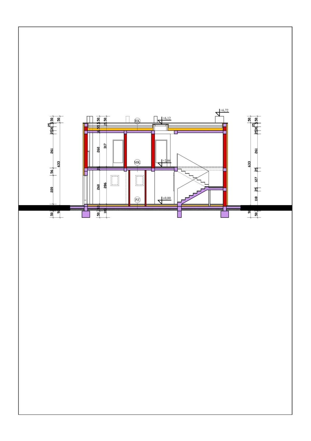 Gradbeno zemljišče s projektom v Brtoniglah