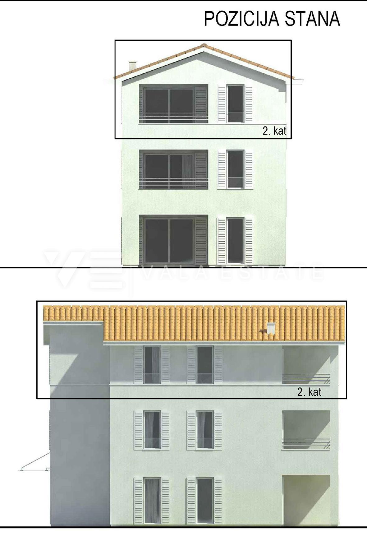 APARTMA V NOVOGRADNJI S POGLEDOM NA MORJE