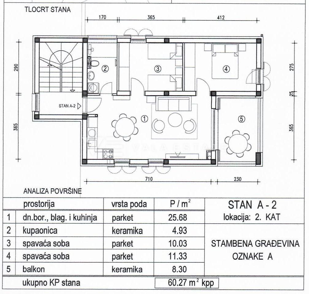 APARTMA V NOVOGRADNJI S POGLEDOM NA MORJE