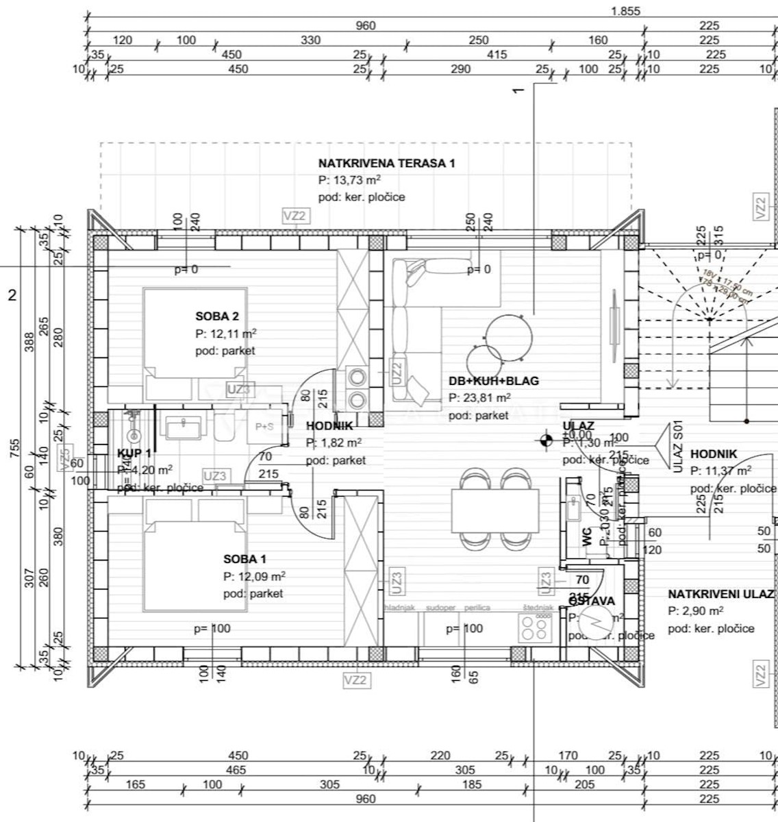 MODERNI PRITLIČNI APARTMA V NOVOGRADNJI