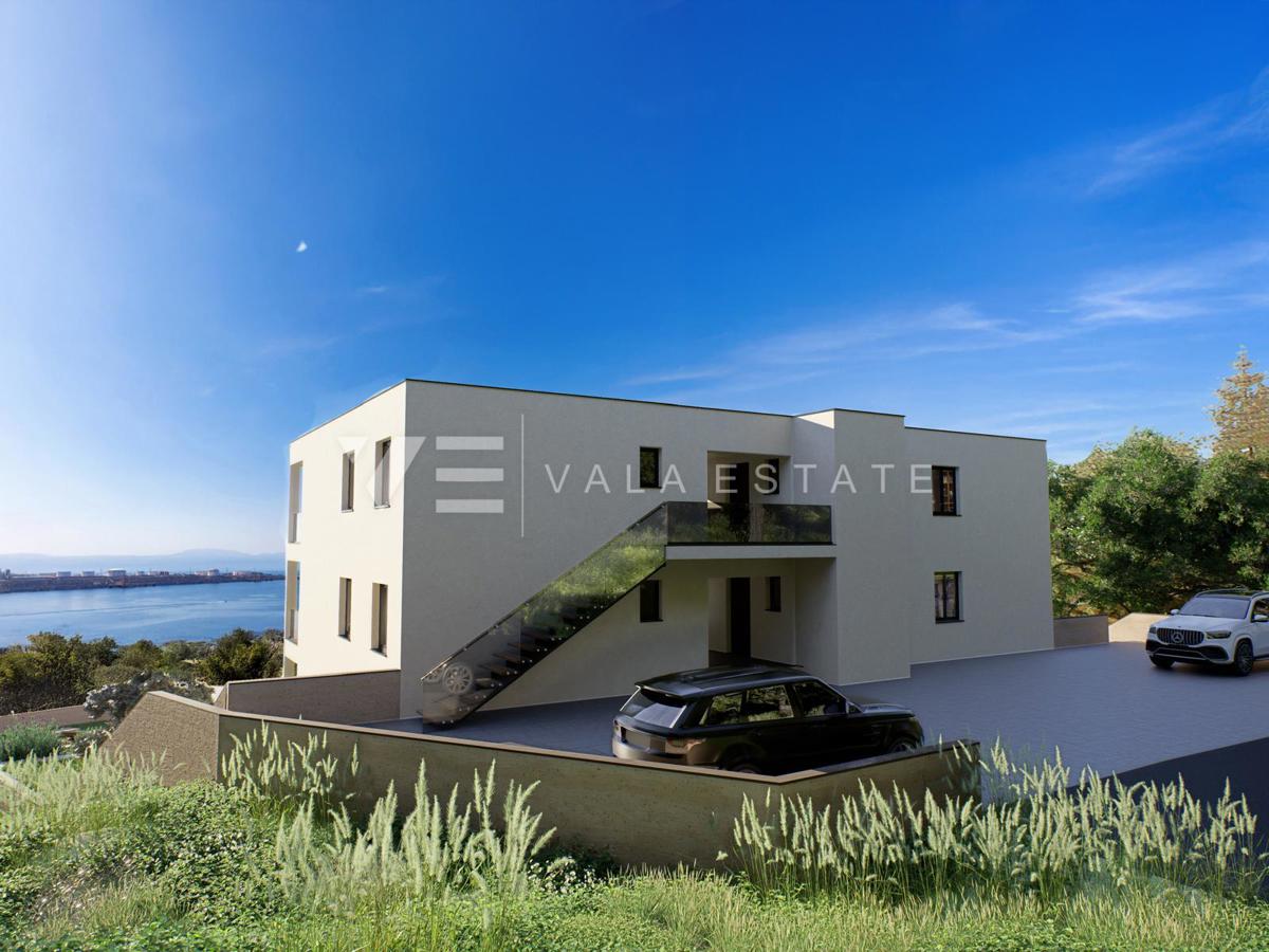APARTMA Z ODPRTIM POGLEDOM NA MORJE V BLIŽINI PLAŽE