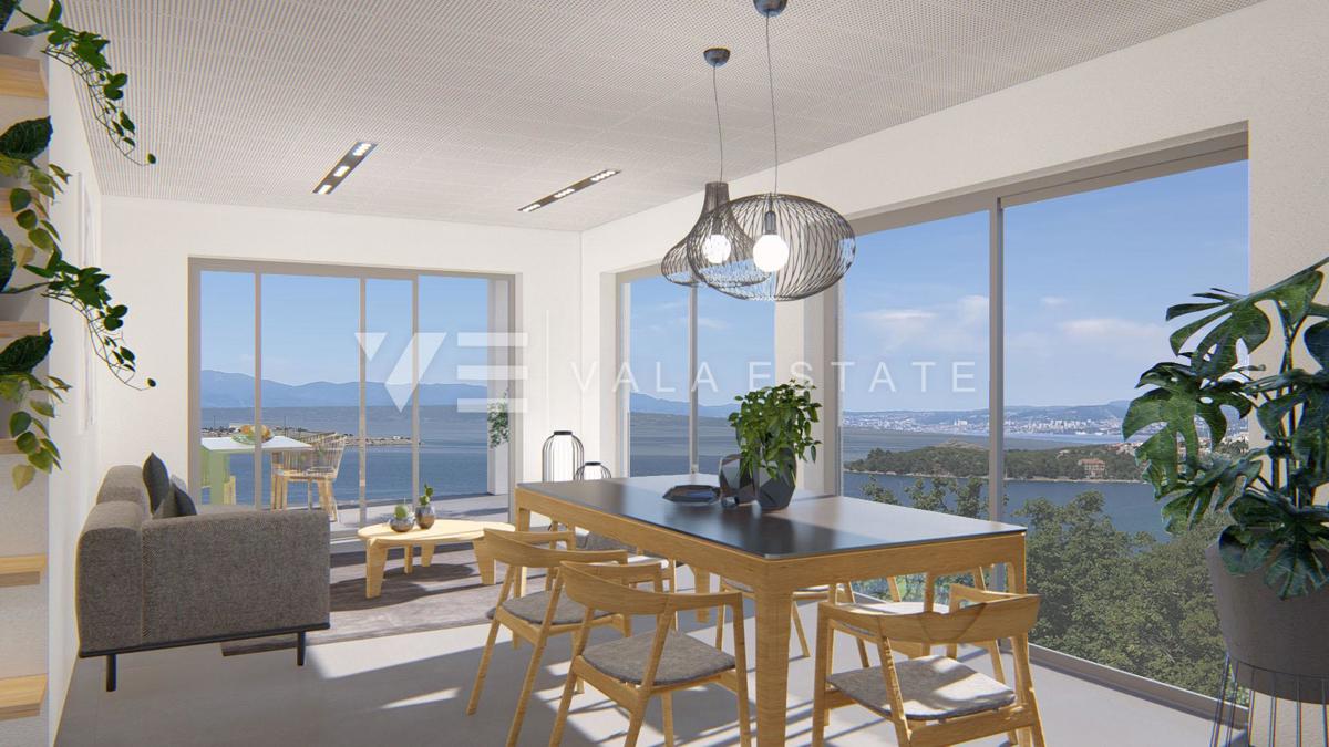 APARTMA Z ODPRTIM POGLEDOM NA MORJE V BLIŽINI PLAŽE