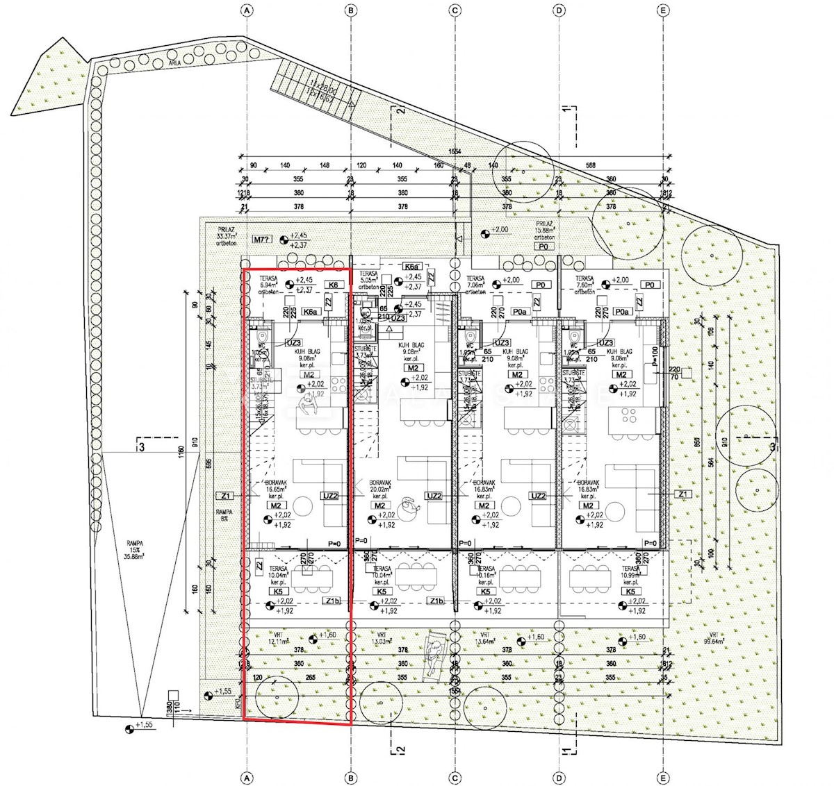 NOV VRHUNSKI APARTMA LE 500 M OD PLAŽE