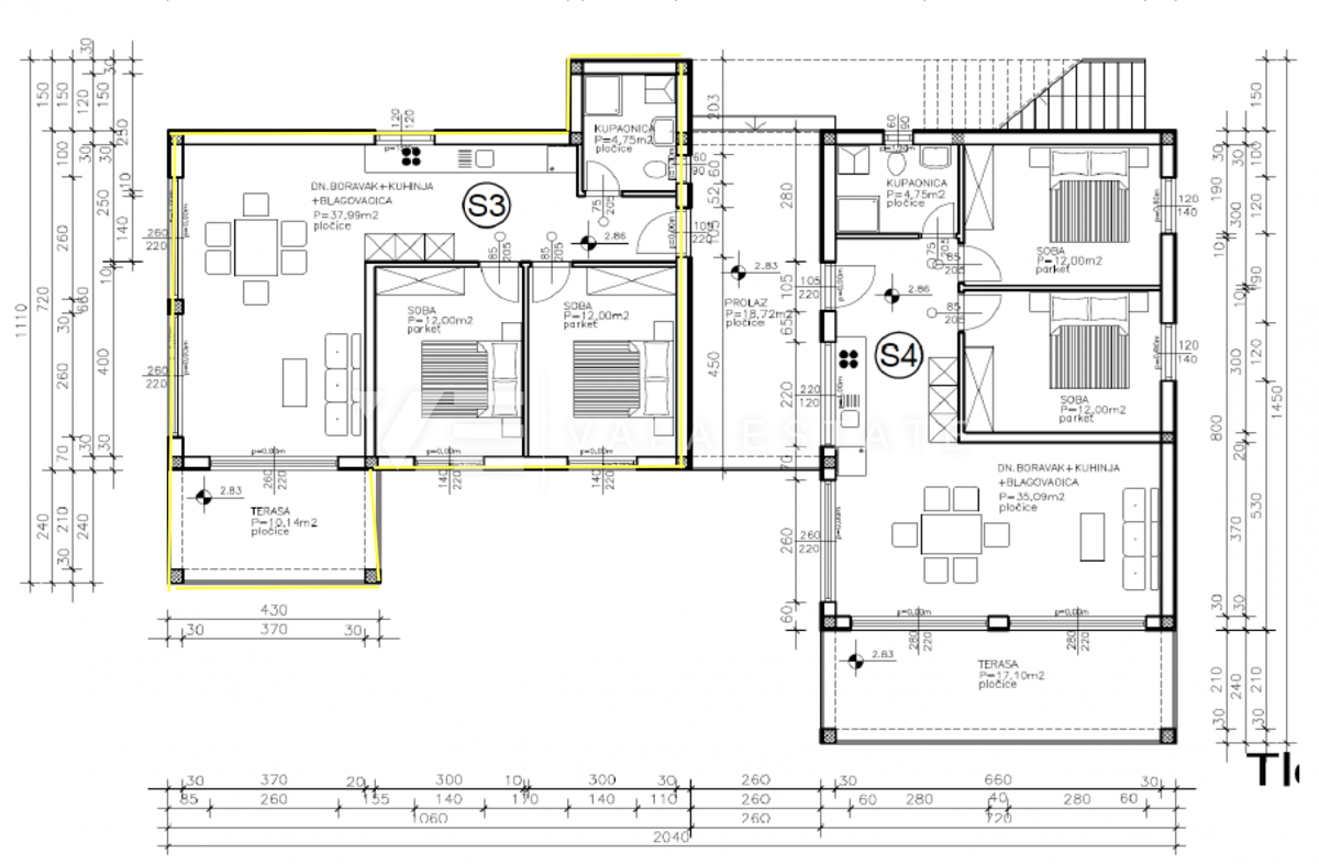 APARTMA Z ODPRTIM POGLEDOM NA KVARNERSKI ZALIV