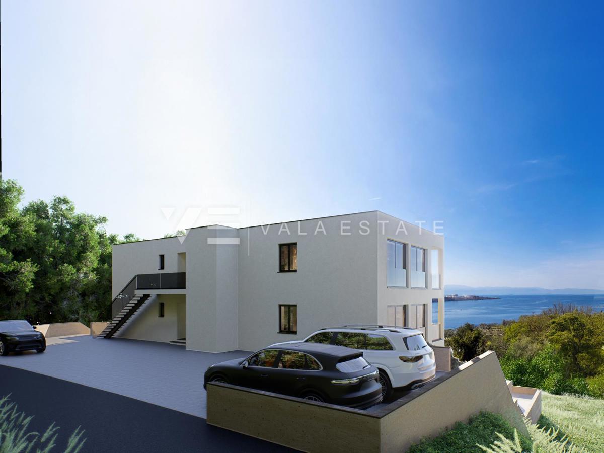 APARTMA Z ODPRTIM POGLEDOM NA KVARNERSKI ZALIV