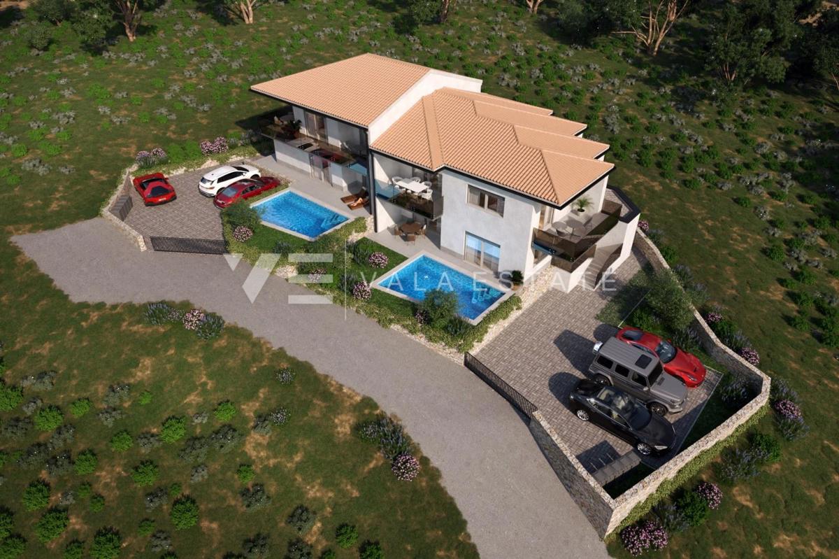 PRITLIČNi APARTMA V NOVOGRADNJI Z BAZENOM IN POGLEDOM NA MORJE