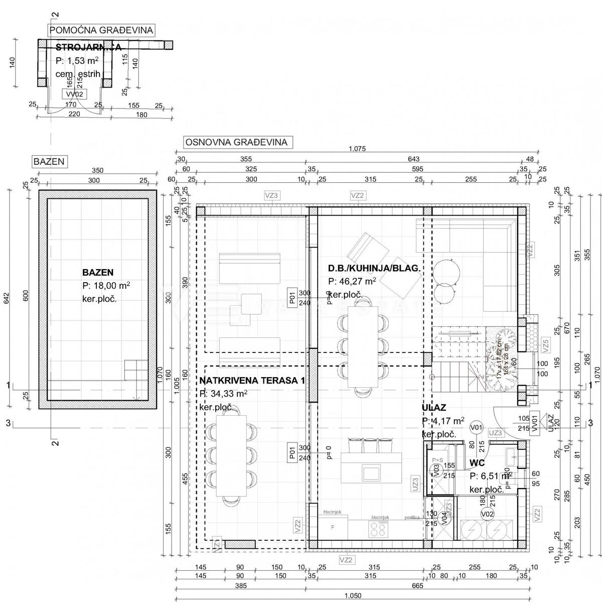 MODERNA SAMOSTOJNA VILA Z BAZENOM NA MIRNI LOKACIJI