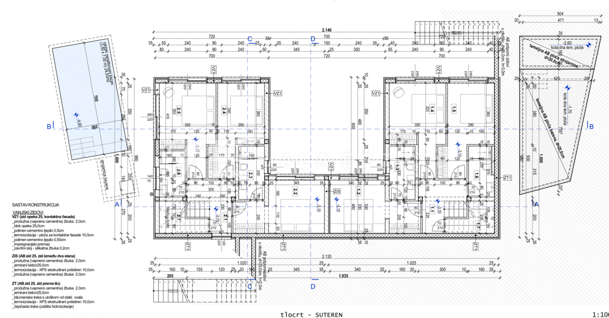 NOVA MODERNA DVOJNA HIŠA Z POGLEDOM NA MORJE