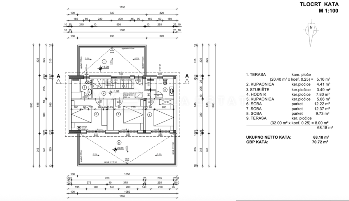 MODERNA SAMOSTOJNA HIŠA Z BAZENOM IN POGLEDOM NA MORJE