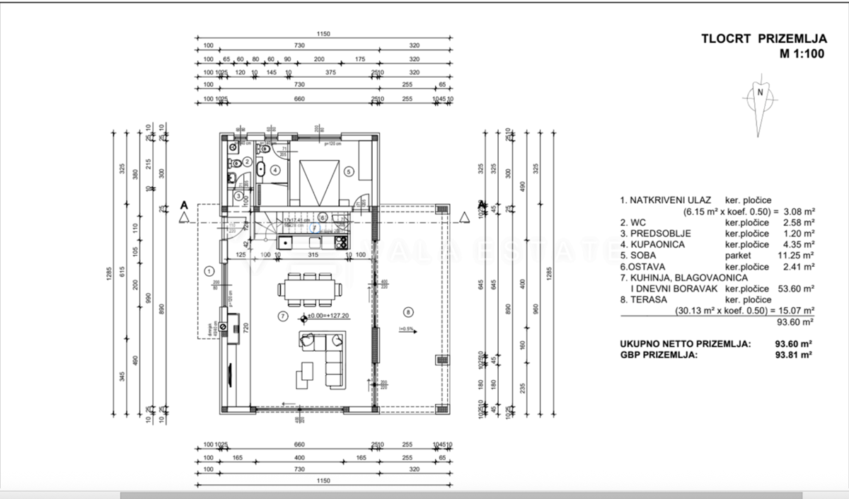 MODERNA SAMOSTOJNA HIŠA Z BAZENOM IN POGLEDOM NA MORJE