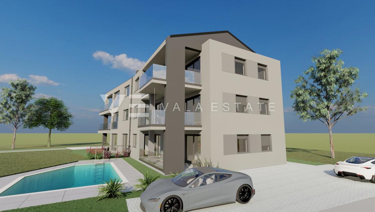 NOVI DVOSOBNI APARTMA Z POGLEDOM NA MORJE