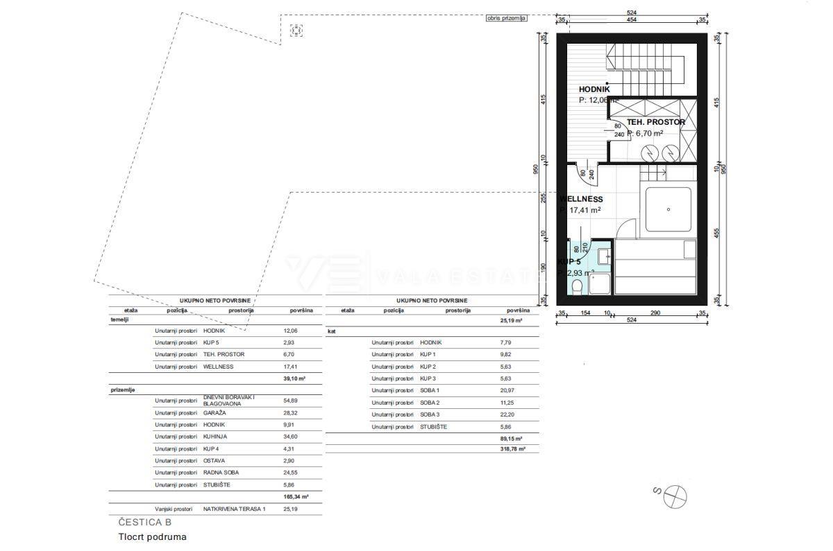 ZAZIDLJIVO ZEMLJIŠČE S PROJEKTNO DOKUMENTACIJO NA MIRNI PODEŽELSKI LOKACIJI