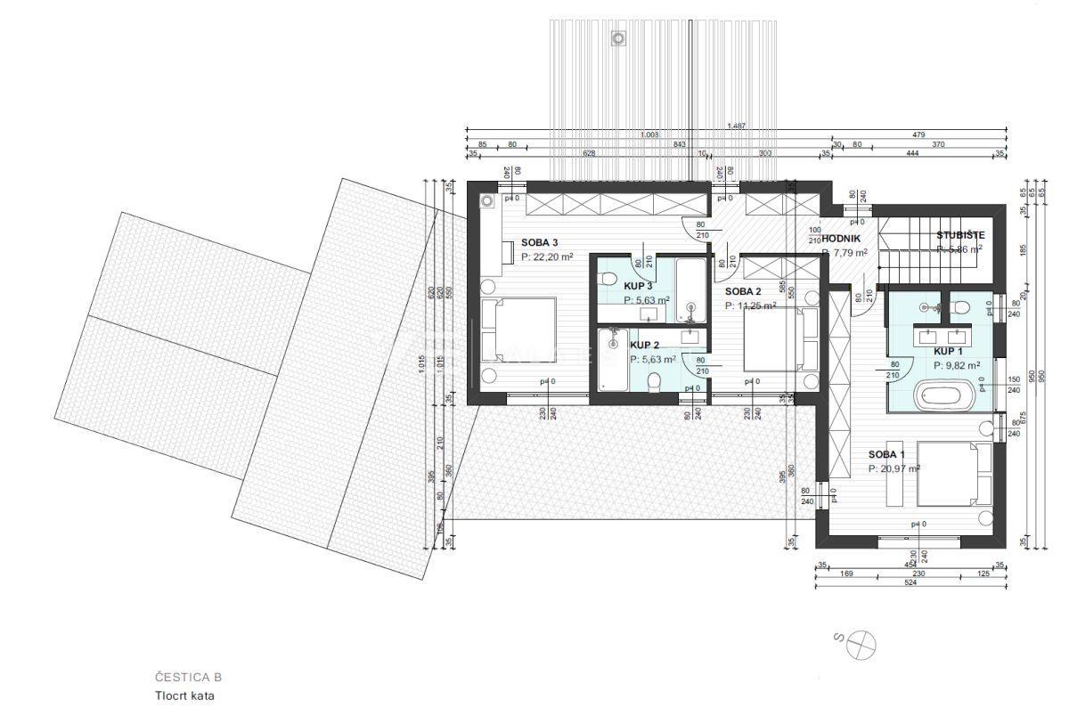 ZAZIDLJIVO ZEMLJIŠČE S PROJEKTNO DOKUMENTACIJO NA MIRNI PODEŽELSKI LOKACIJI