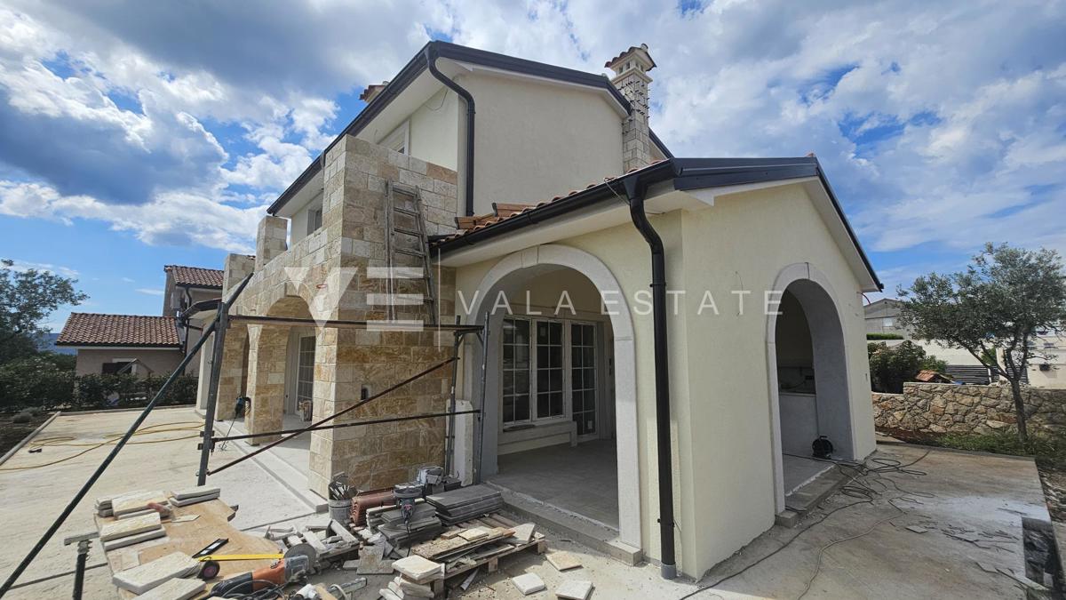 NOVA MEDITERANSKA VILA Z BAZENOM IN POGLEDOM NA MORJE