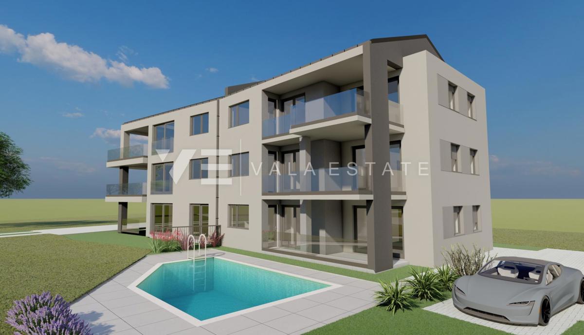 NOVOZGRAJENI APARTMA Z POGLEDOM NA MORJE