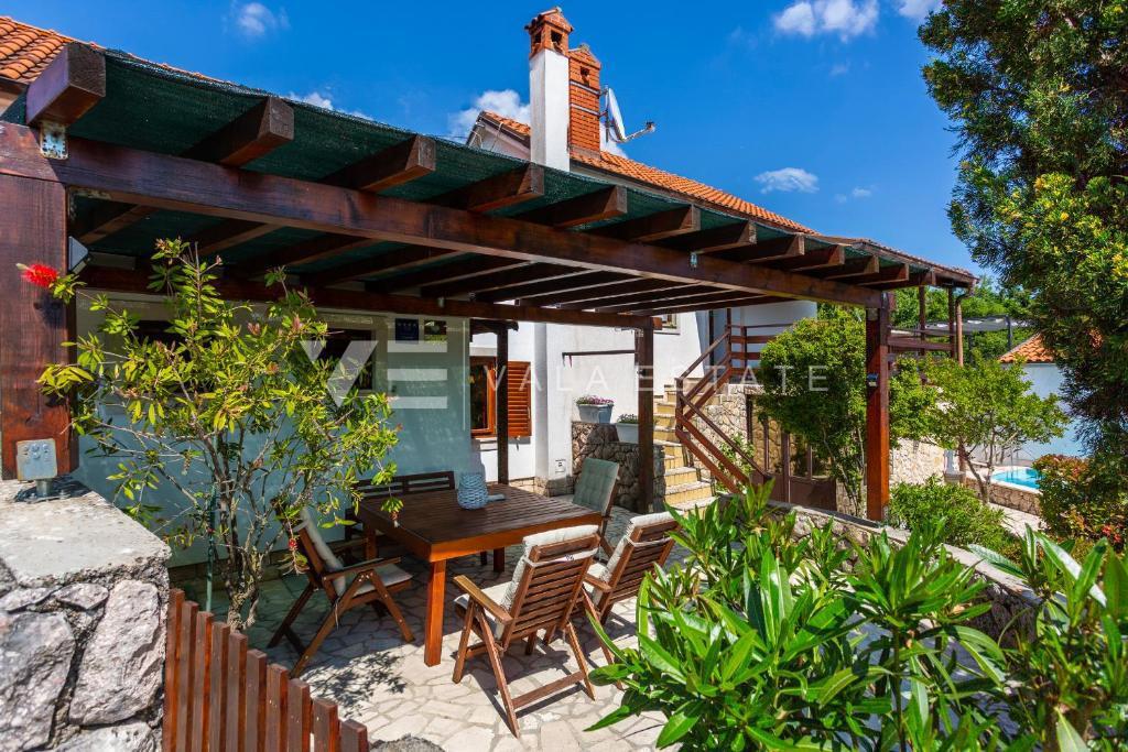 DVE KAMNITI HIŠI Z BAZENOM NA MIRNI LOKACIJI