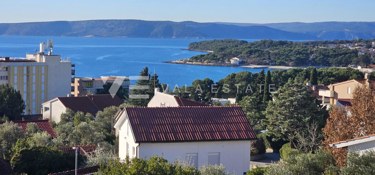 DVONADSTROPNI APARTMA V NOVI STAVBI S POGLEDOM NA MORJE