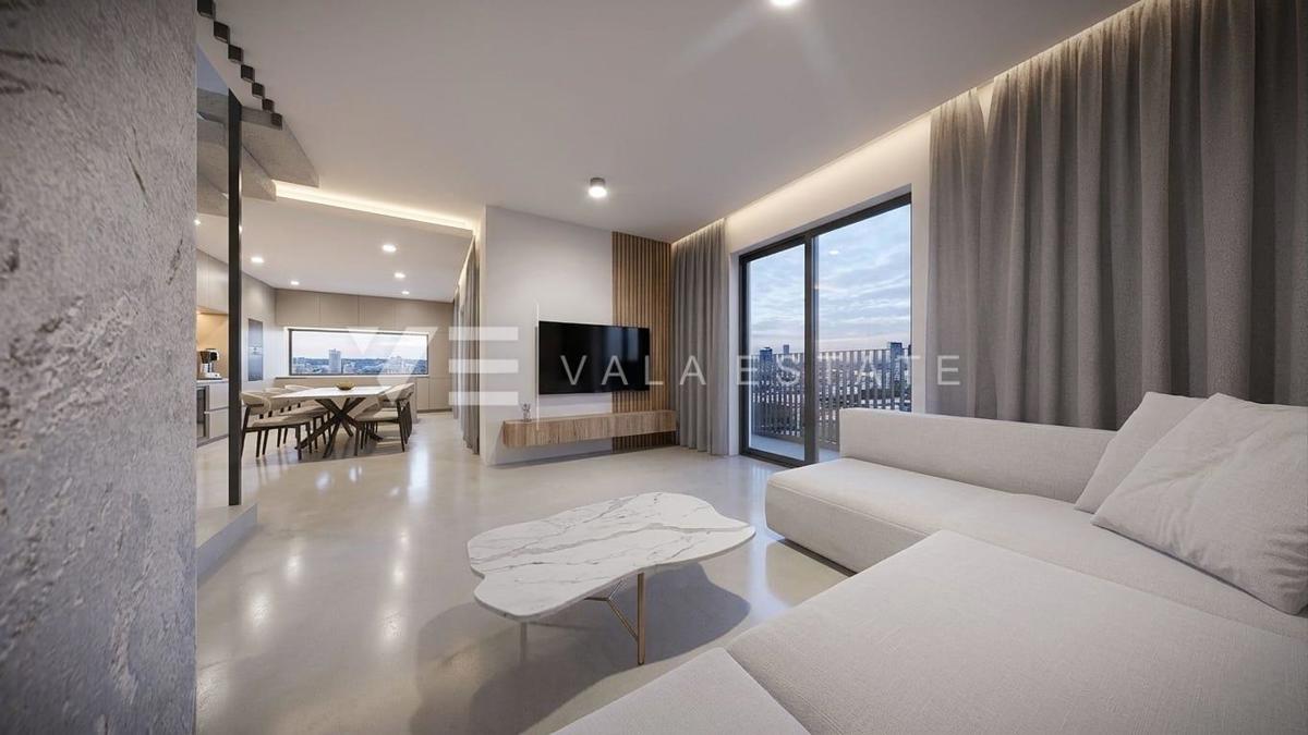 MODERNA DVOJNA HIŠA Z BAZENOM IN POGLEDOM NA MORJE