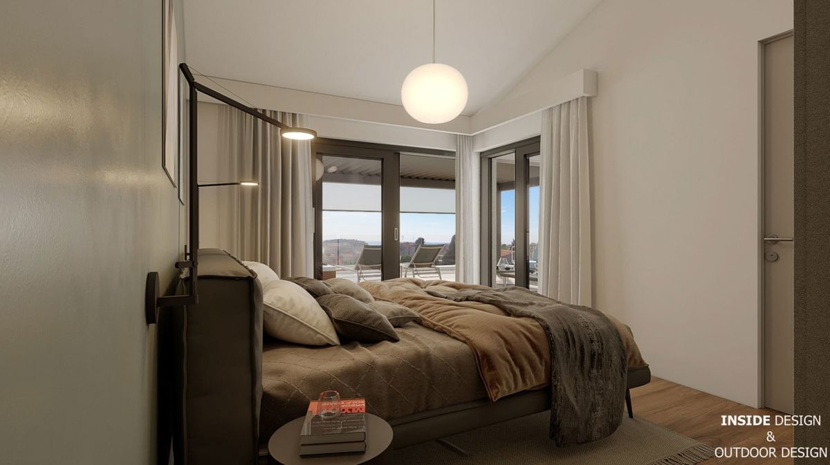 Penthouse s pogledom v bližini centra in morja, Rovinj