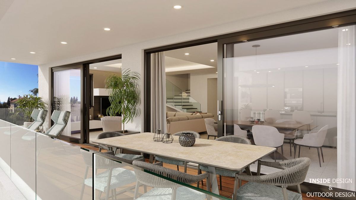 Penthouse s pogledom v bližini centra in morja, Rovinj