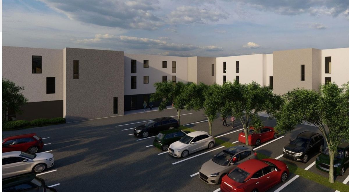 Labin, stanovanje v novogradnji, 76,46 m2 (b11)