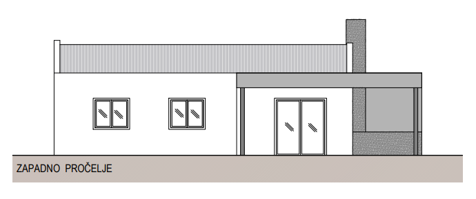 Zemljišče s projektom in gradbenim dovoljenjem, v bližini Marčane
