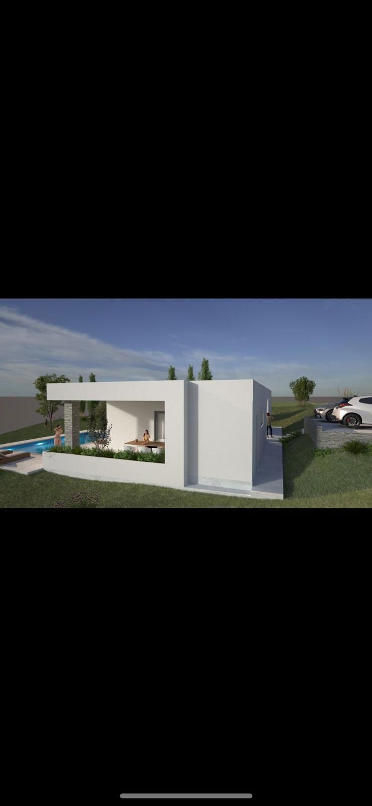 Moderna hiša v bližini mesta Labin