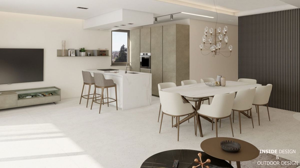 Penthouse v novi stavbi v bližini centra in morja, Rovinj