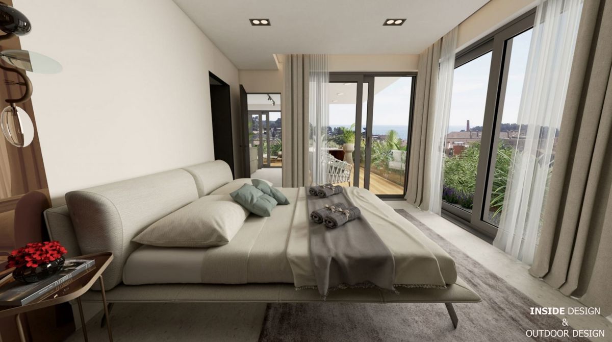 Penthouse v novi stavbi v bližini centra in morja, Rovinj
