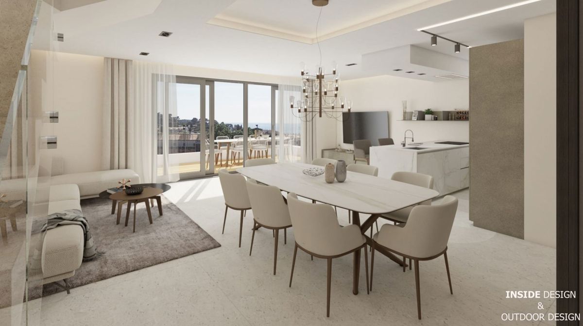 Penthouse v novi stavbi v bližini centra in morja, Rovinj