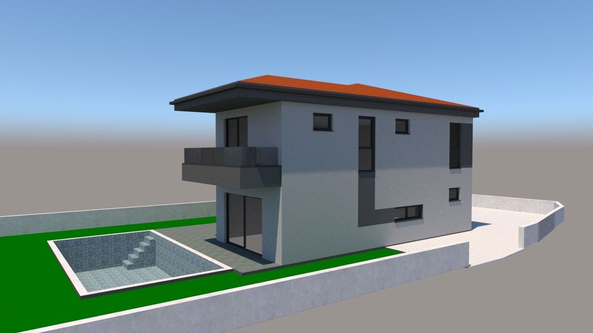 Hiša Svetvinčenat, 160m2