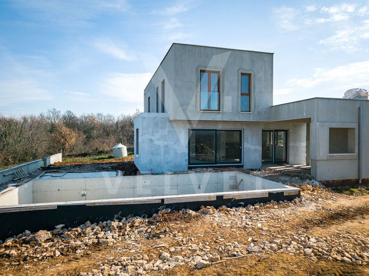 Ekskluzivna vila z bazenom in panoramskim razgledom, LABIN