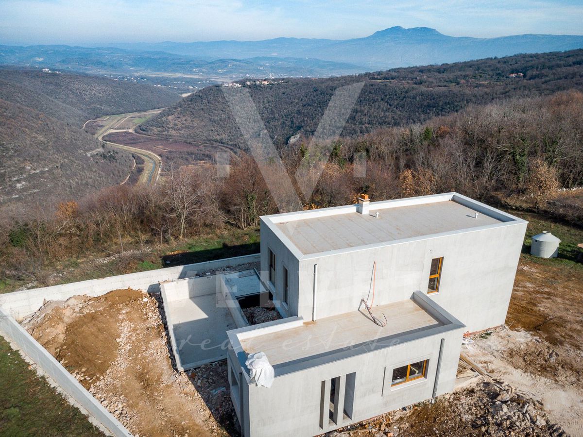 Ekskluzivna vila z bazenom in panoramskim razgledom, LABIN