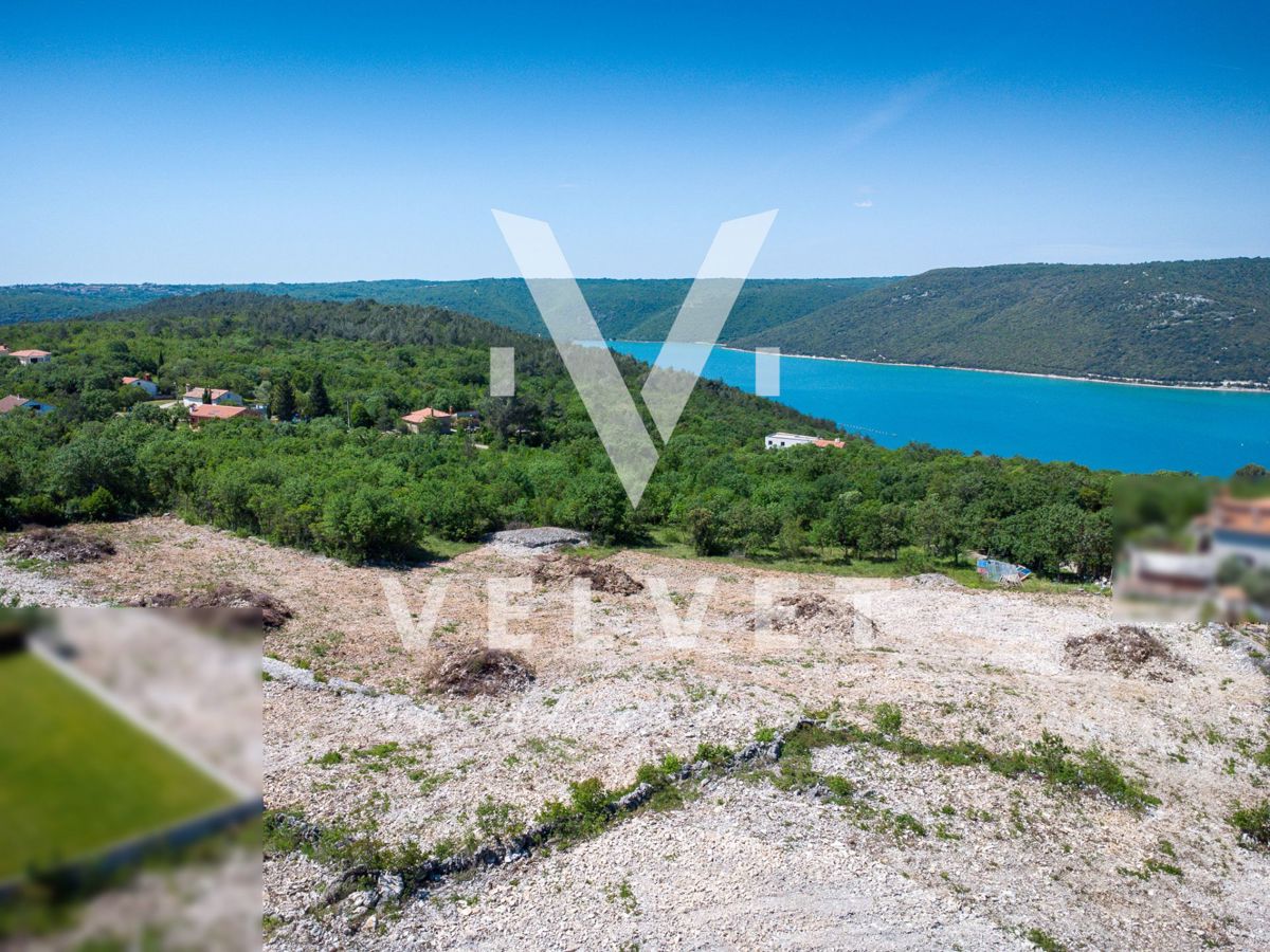 Labin, Gradbeno zemljišče s pogledom na morje 835 m2