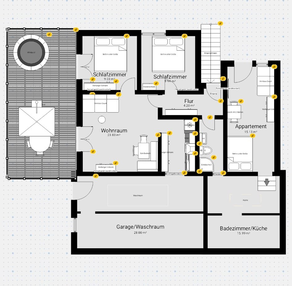 Uvala Soline, otok Krk, samostojna hiša, razgled, zemljišče, 70 m do morja, masažna kad, prodaja