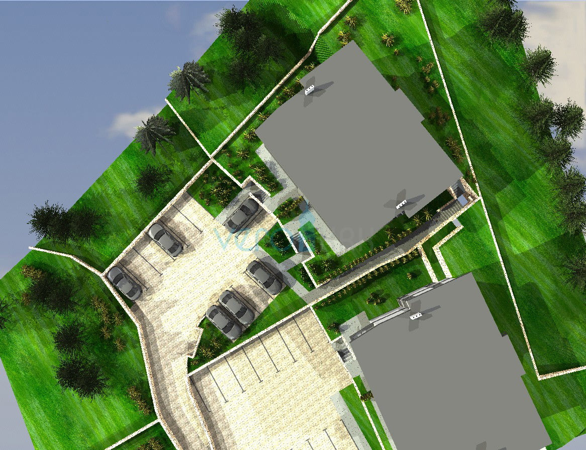 Omišalj, otok Krk, novogradnja, dvoposteljno stanovanje v pritličju, vrt, 2. vrsta do morja, prodaja