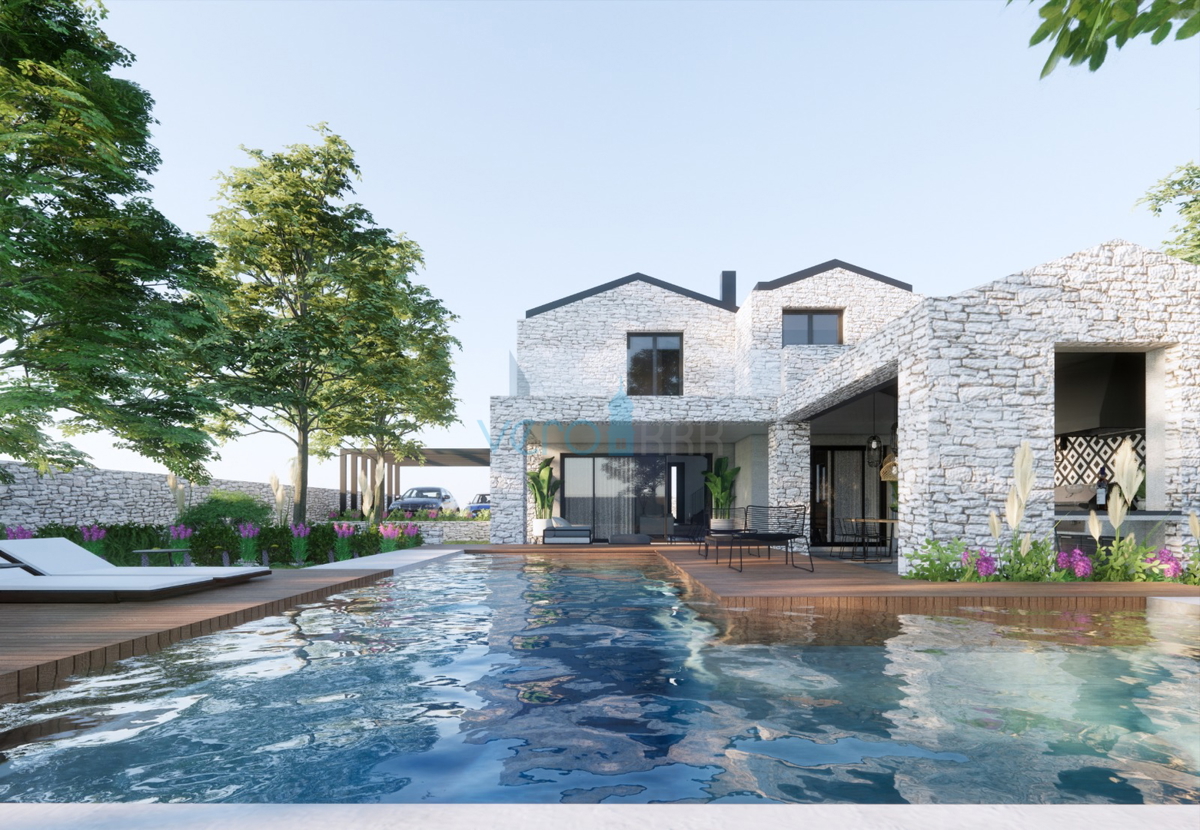 Mesto Krk, gradbeno zemljišče 806m2, panoramski pogled, projektna dokumentacija, odlična lokacija, prodaja