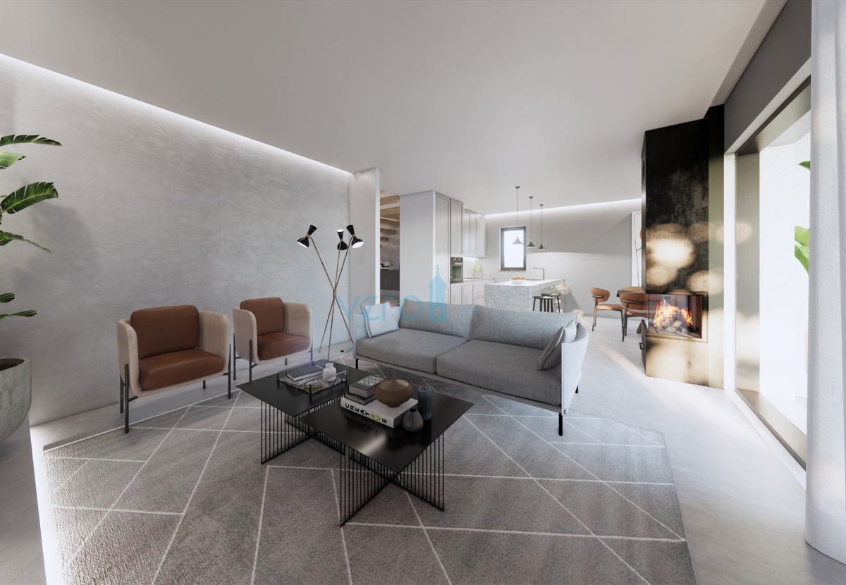 Mesto Krk, gradbeno zemljišče 806m2, panoramski pogled, projektna dokumentacija, odlična lokacija, prodaja