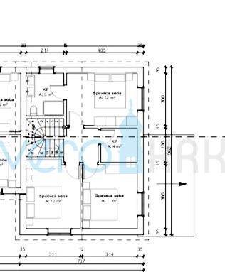 Vrbnik, Risika, Dvojček 100m2, novogradnja, prodamo